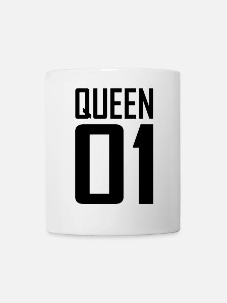 QUEEN 01 - Tasse - Weiß