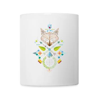La chasse au renard - Mug blanc - blanc - Devant