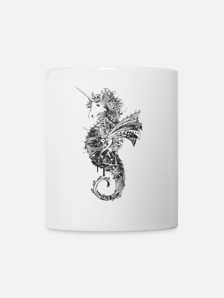 Unicorn seahorse - Tazza - bianco