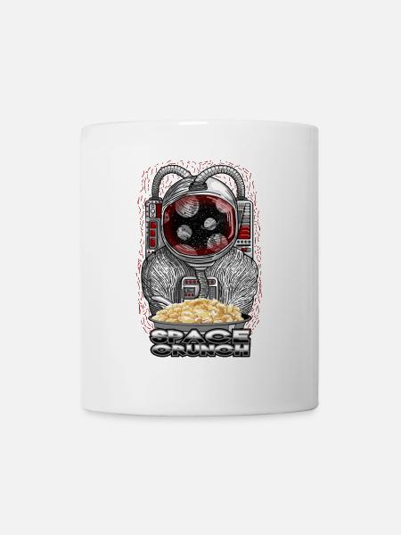 Space crunch astronaut - Mug - white