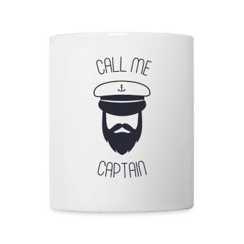 Call me captain - Mug - white - Front