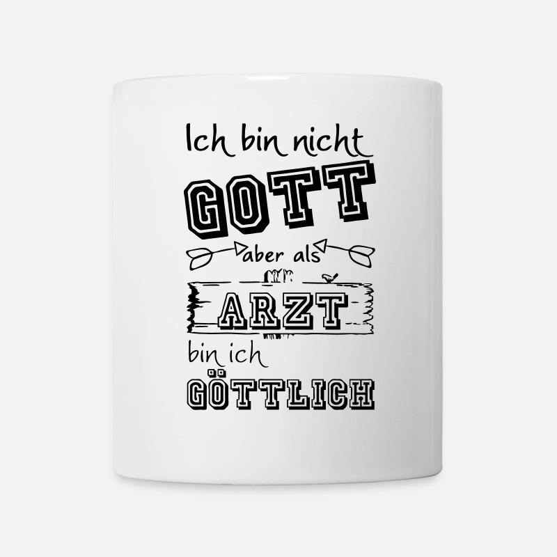 Göttlicher Arzt Geschenk - Tasse - Weiß