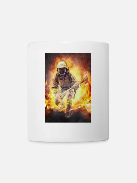 Fireworker **Limited Edition** - Tasse - Weiß