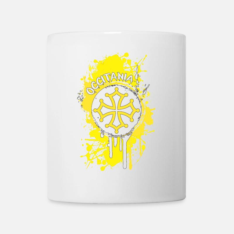 Croix Occitane 02.png - Mug blanc - blanc