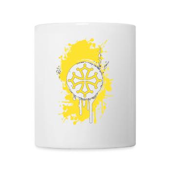 Croix Occitane 03 - Mug blanc - blanc - Devant