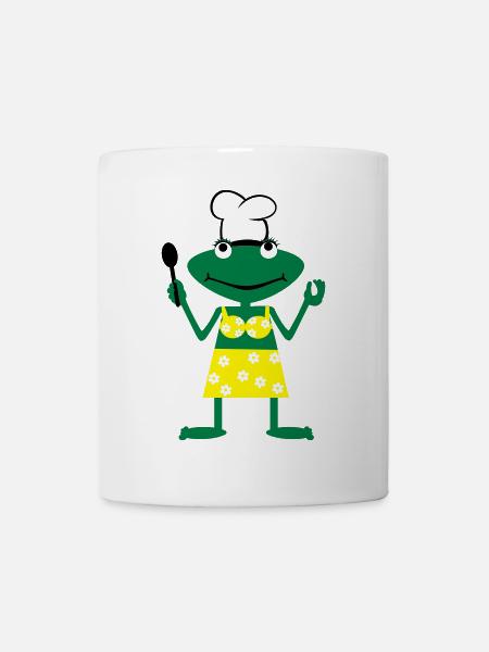 Cook frog - Tasse - Weiß