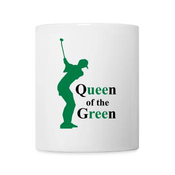Golf - Tasse - Weiß - Vorne
