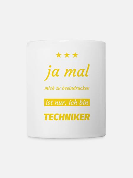 Veranstaltungstechniker - Tasse - Weiß