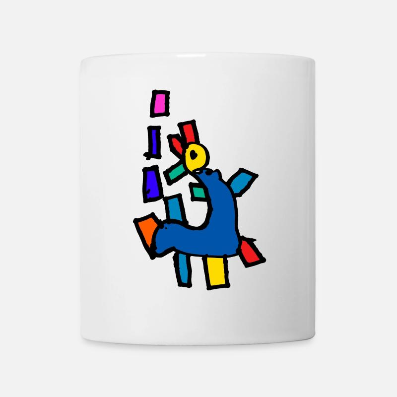 Dino - Mug blanc - blanc