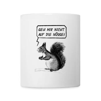 Do not go to the nuts 2 - Mug - white - Front
