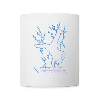 Electric breakdance - Tasse - Weiß - Vorne