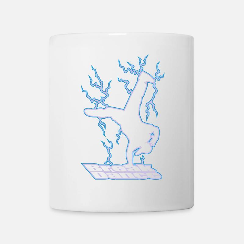 Electric breakdance - Tasse - Weiß