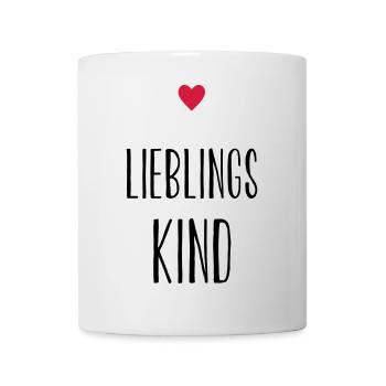 Idée cadeau cadeau enfant coeur enfant préféré - Mug blanc - blanc - Devant