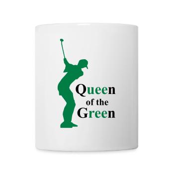 golf - Tasse - Weiß - Vorne