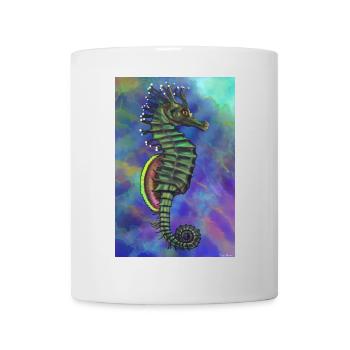 sea horse - Mug - white - Front
