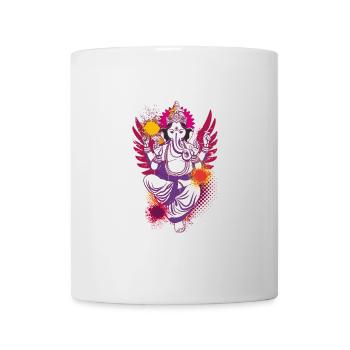Ganesha colorful your god of luck - Mug - white - Front