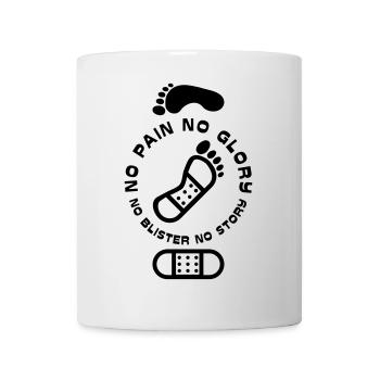 No Pain No Glory XXXIX 039 Noir - Mug blanc - blanc - Devant