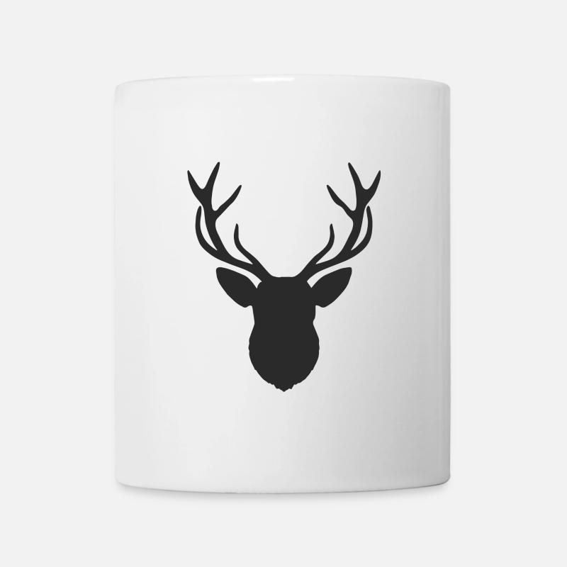Rentier - Tasse - Weiß