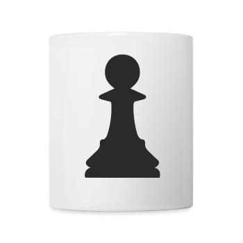 chess chip - Mug - white - Front