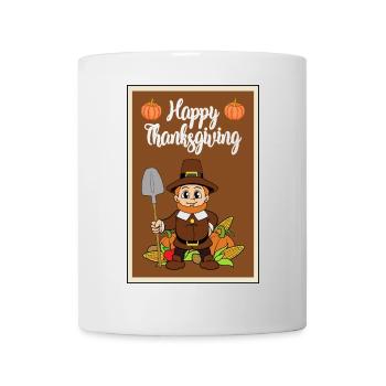 Thanksgiving turkey turkey thanksgiving - Mug - white - Front