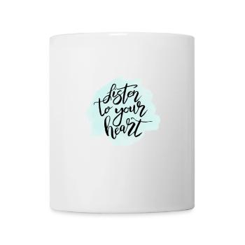 Listen to your heart! - Mug - white - Front