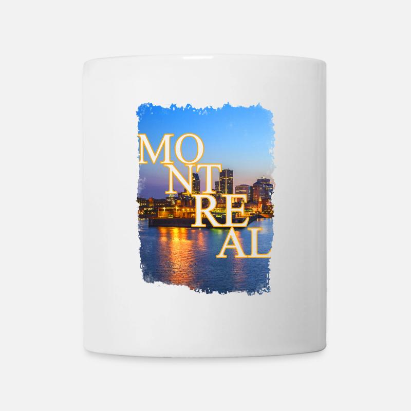 Montréal - Mug blanc - blanc