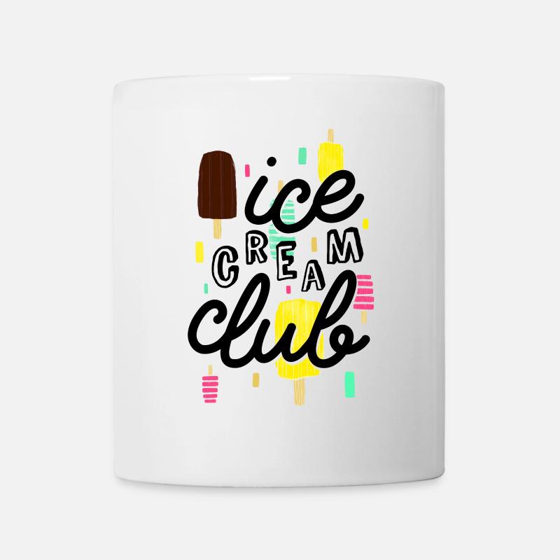 Ice Cream Club - Mug blanc - blanc