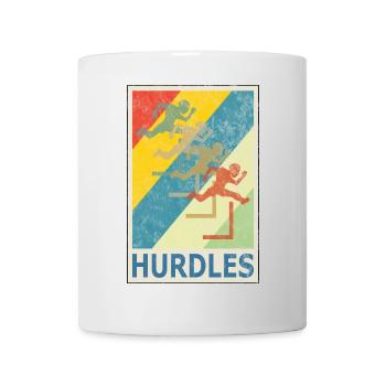 Haies de style rétro vintage haies - Mug blanc - blanc - Devant