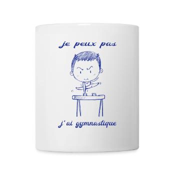 gymnastic - Mug - white - Front