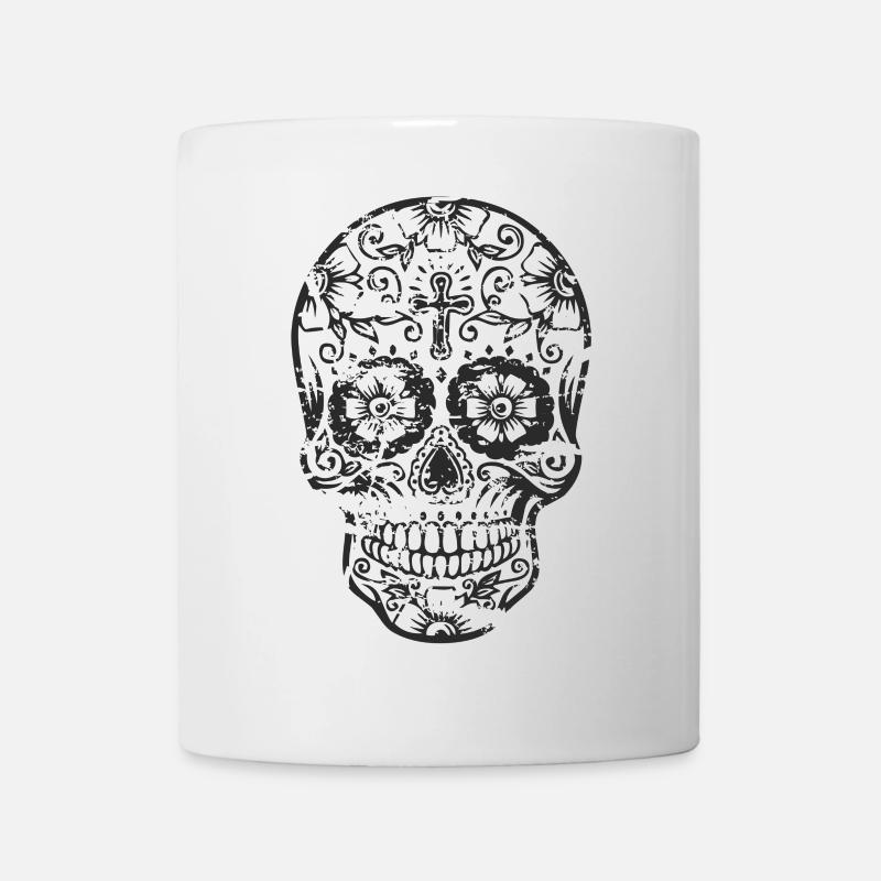 SUGAR SKULL - Mug - white