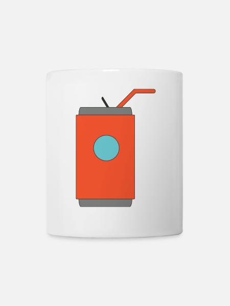 Dose - Tasse - Weiß