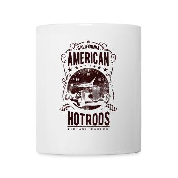 hotrod - Mug blanc - blanc - Devant