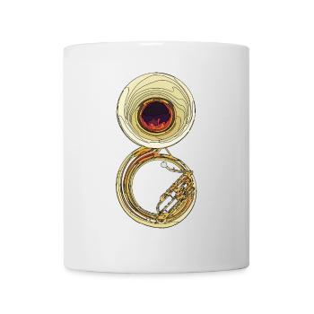 sousaphone - Mug - white - Front