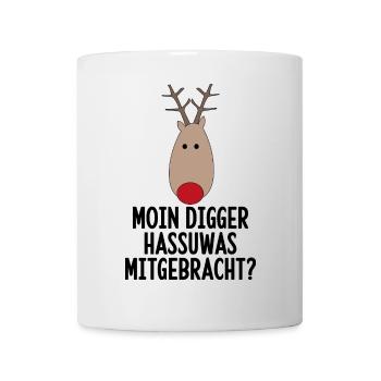 funny christmas - Mug - white - Front