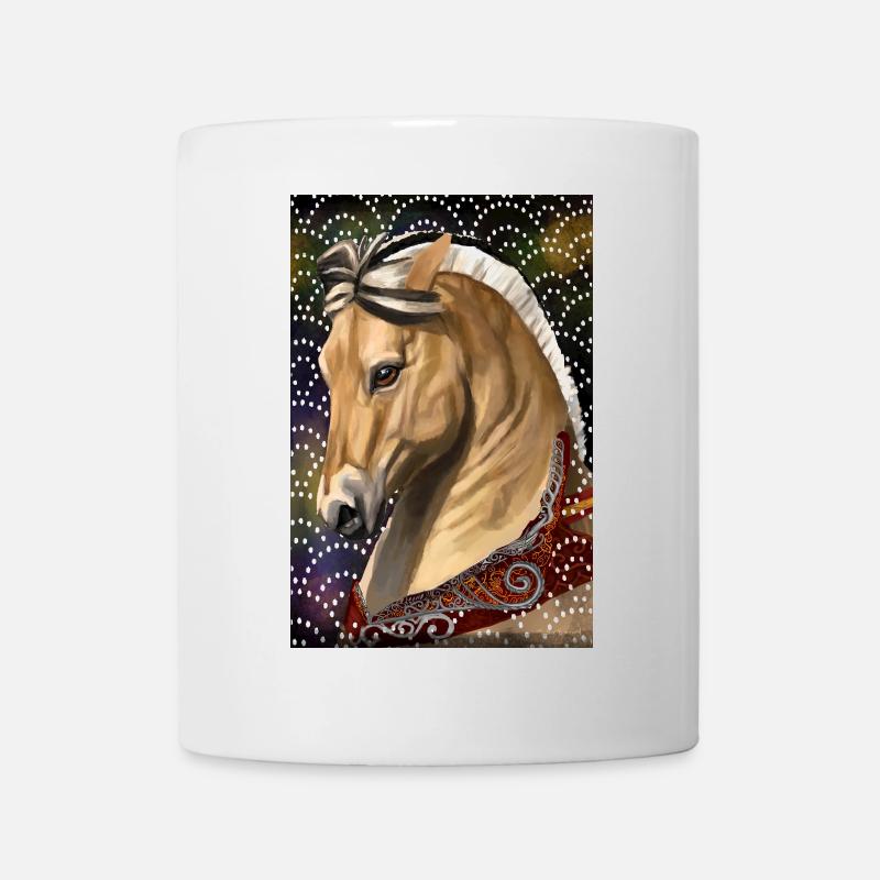 poster fjord - Mug - white