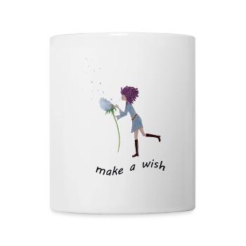 Wünsch Dir was ,glaube daran das es sich erfüllt - Tasse - Weiß - Vorne