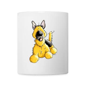 German Shepherd Dog - Breed - Dogs - Mug - white - Front