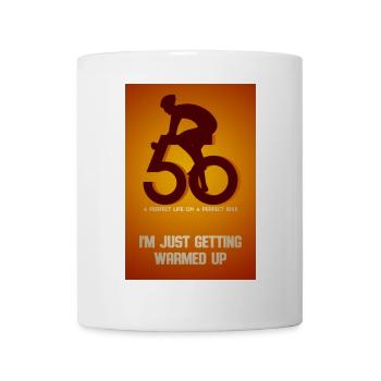 50th birthday for cyclists - Mug - white - Front