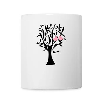 Baum - Tasse - Weiß - Vorne
