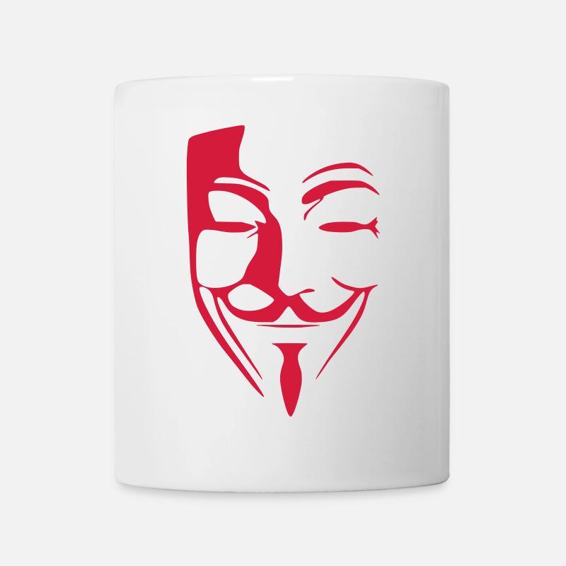 Anonymous - Tasse - Weiß