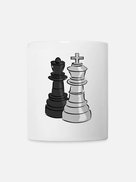 échecs - Mug blanc - blanc