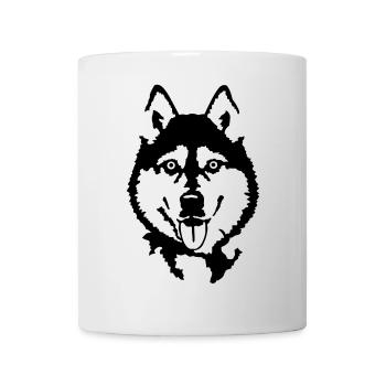 Husky - Mug blanc - blanc - Devant