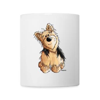 Yorkshire Terrier - Dog - Mug - white - Front