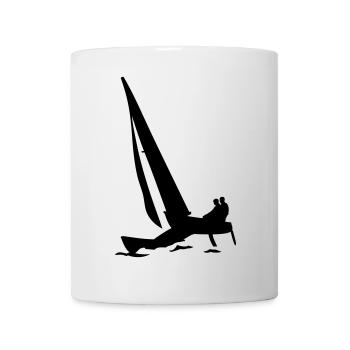 Katamaran - Tasse - Weiß - Vorne