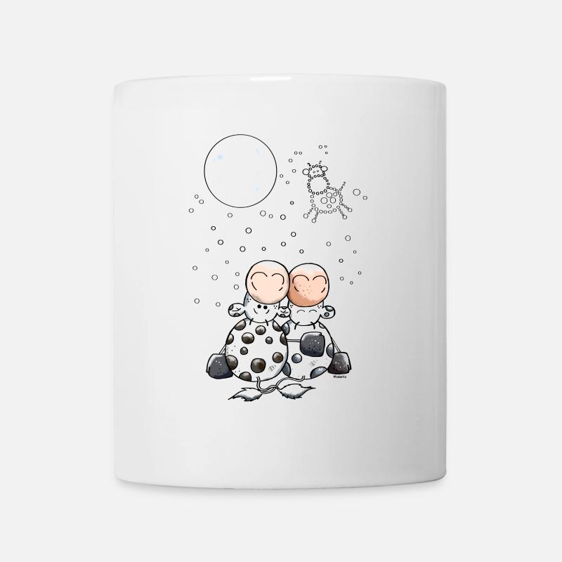 Romantique vache étoile - Mug blanc - blanc