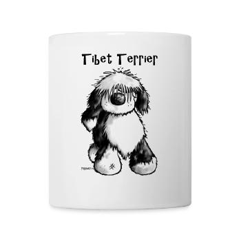 Süßer Tibet Terrier - Tasse - Weiß - Vorne