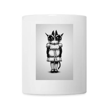Siameses sisters Poster - Mug blanc - blanc - Devant