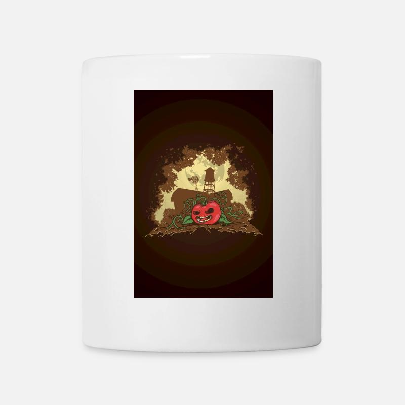 Killer Tomatoe Poster - Tasse - Weiß