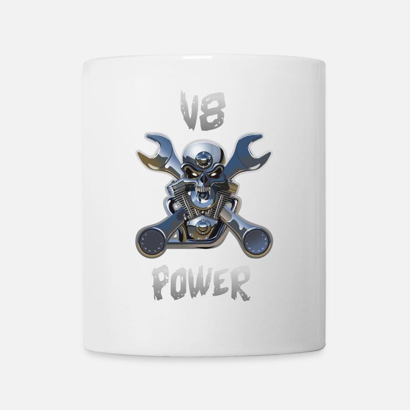 Engine V8 Power - Mug - white