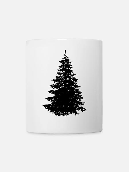 Christmas tree - Mug - white
